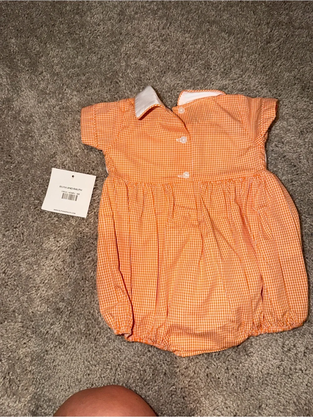 Ruth and Ralph newborn bubble cars smocked